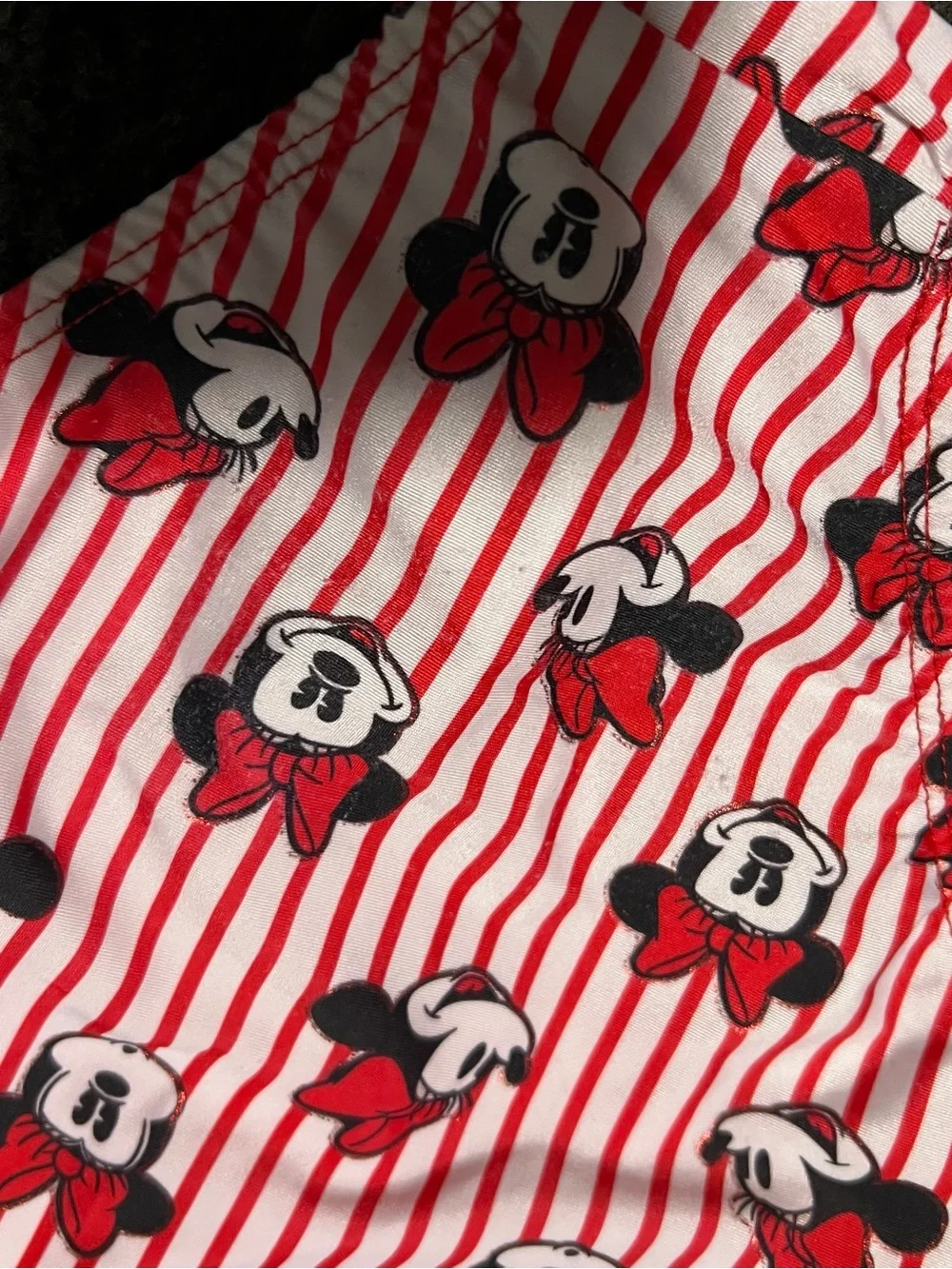 Disney Minnie Mouse Striped One-Piece Kids Swim Size 4